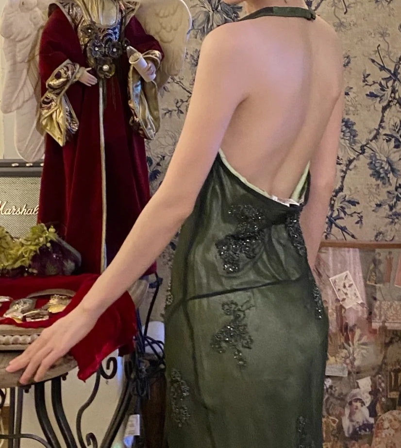 Stunning Prom Dress V-neck Backless Gala Dress Birthday Party Dress Evening Dress HZ0319