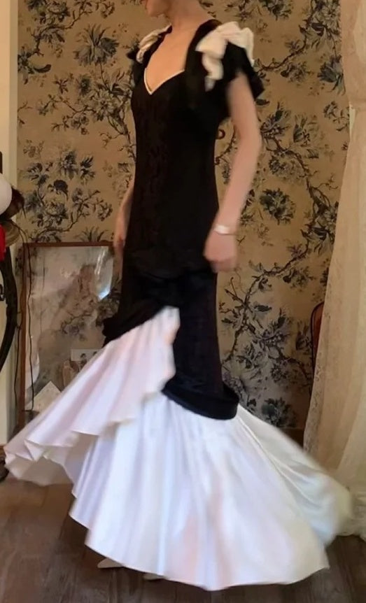 Minimalist Prom Dress V-neck Mermiad Gala Dress Formal Dress Evening Dress HZ0319