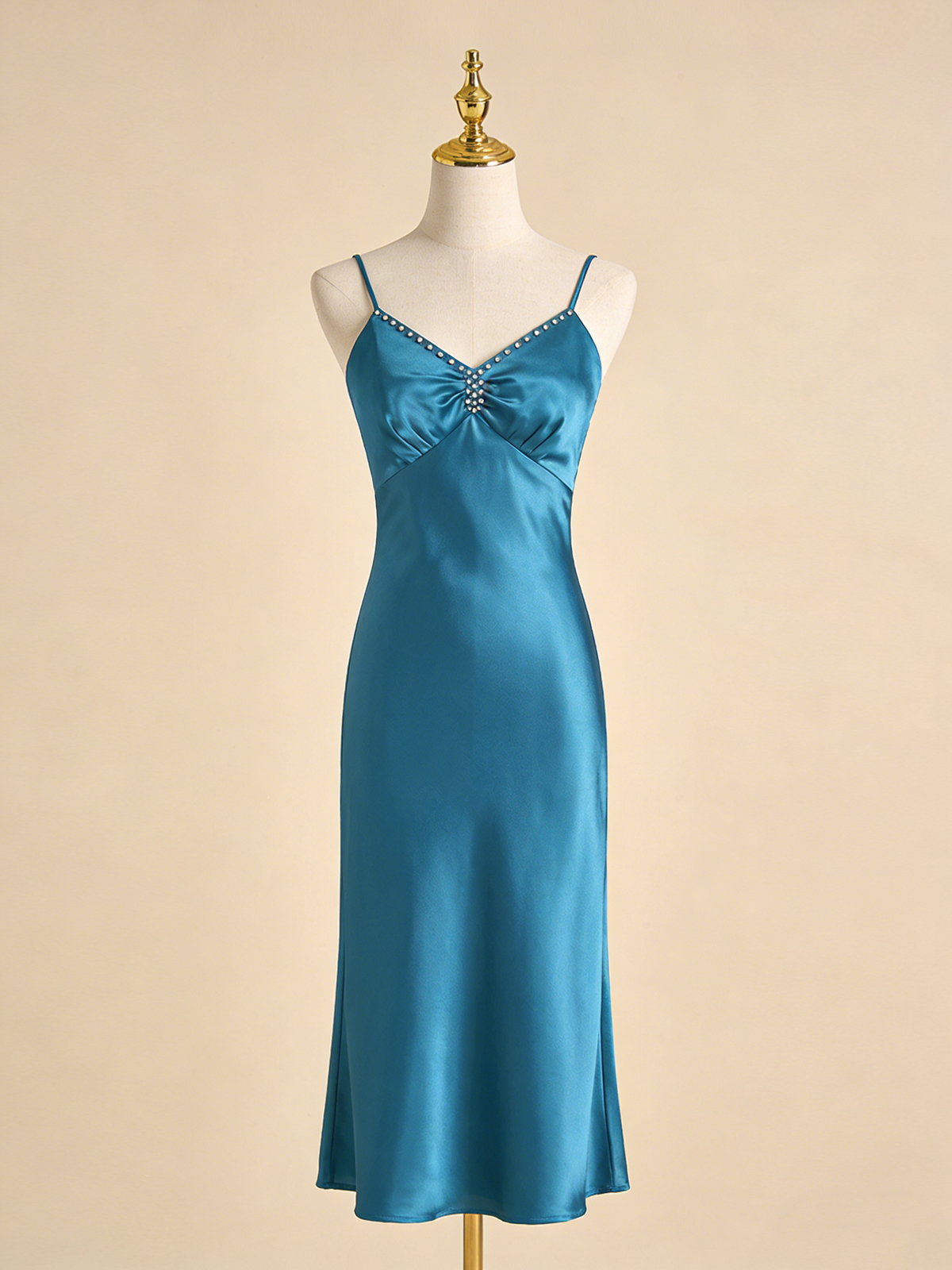 New Arrival Prom Dress Spaghetti Straps Beading Gala Dress Evening Gown Cocktail Outfits HZ0319