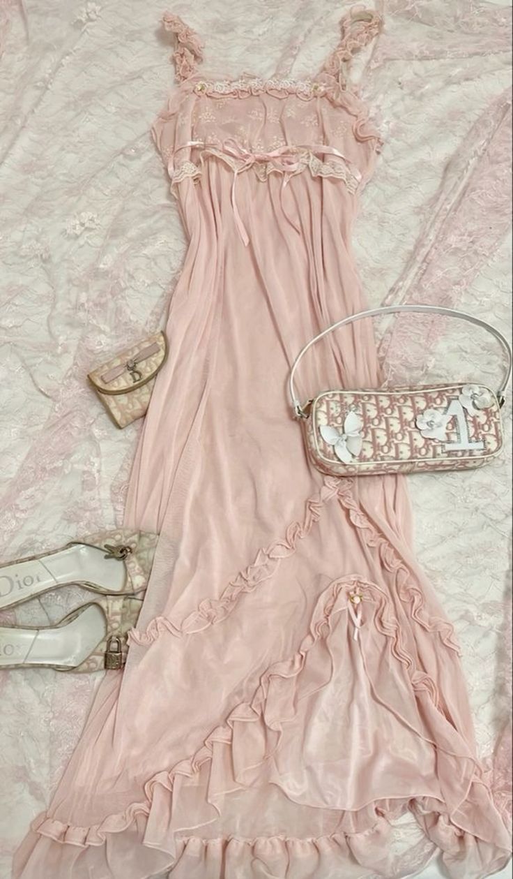 Pretty A line Spaghetti Straps Sleeveless Pink Lace Prom Dresses Long Evening Dress HZ1024