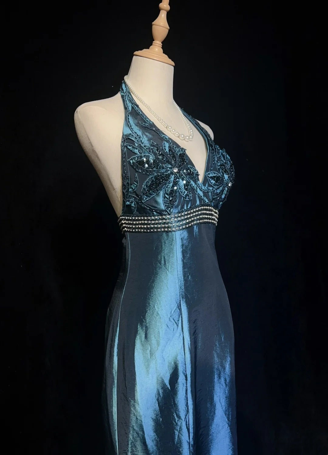 Elegant Prom Dress Halter Long Mermaid Evening Dresses Gala Dress Party Dress HZ0319