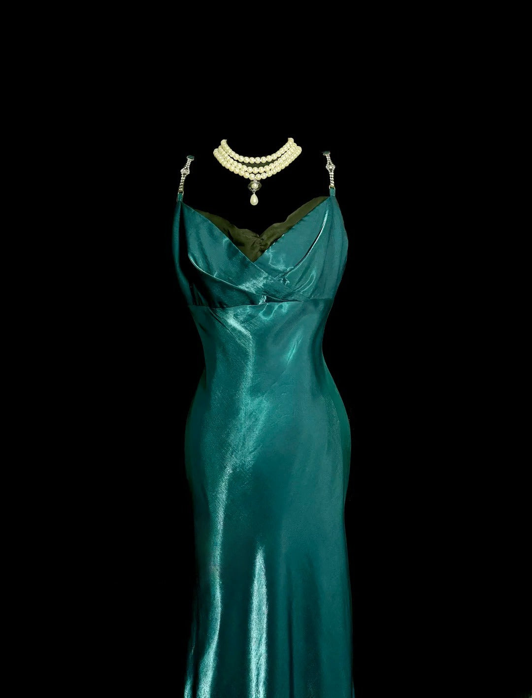 Elegant Prom Dress Green Spaghetti Straps Long Prom Dress Birthday Dress Evening Dress HZ0319