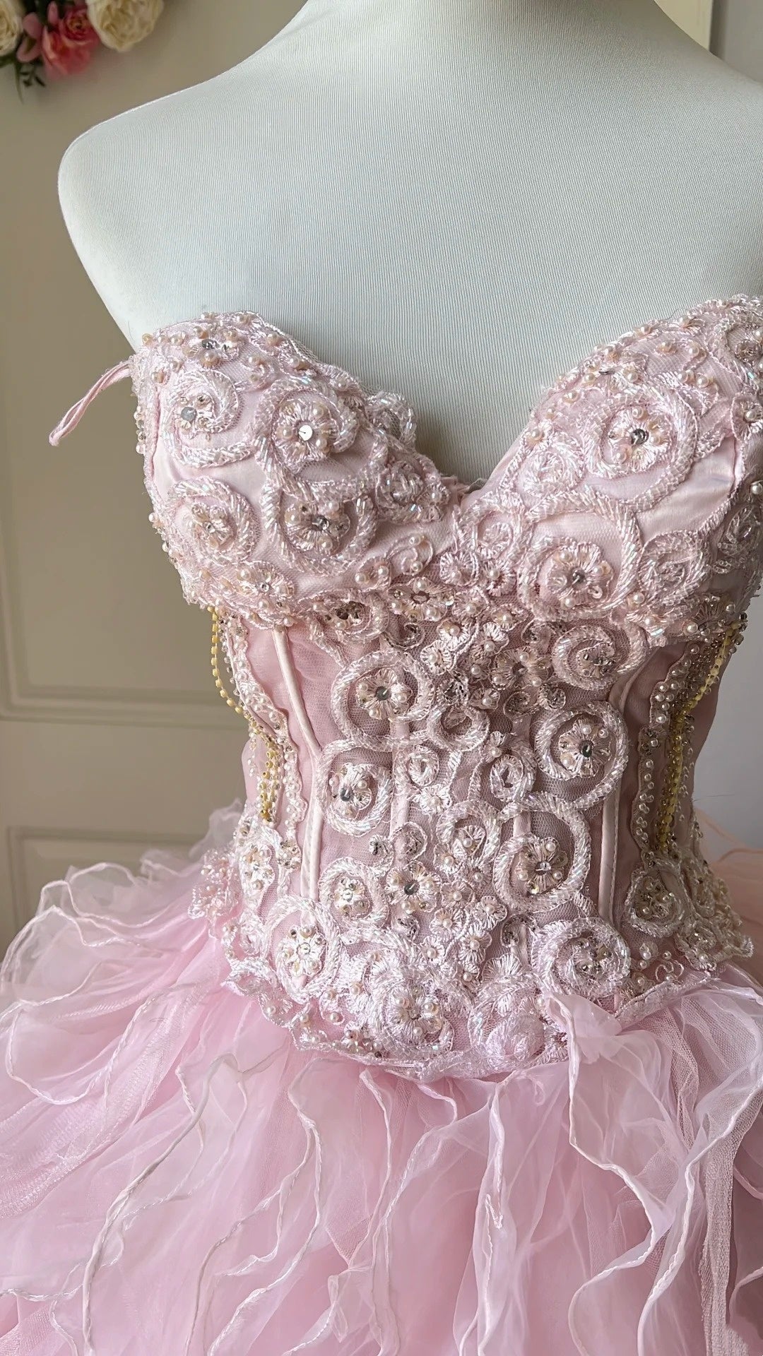 Beauty Prom Dress Sweetheart Ruffle Ball Gown Evening Dress Sweet 16 Dress Birthday Outfits HZ0319