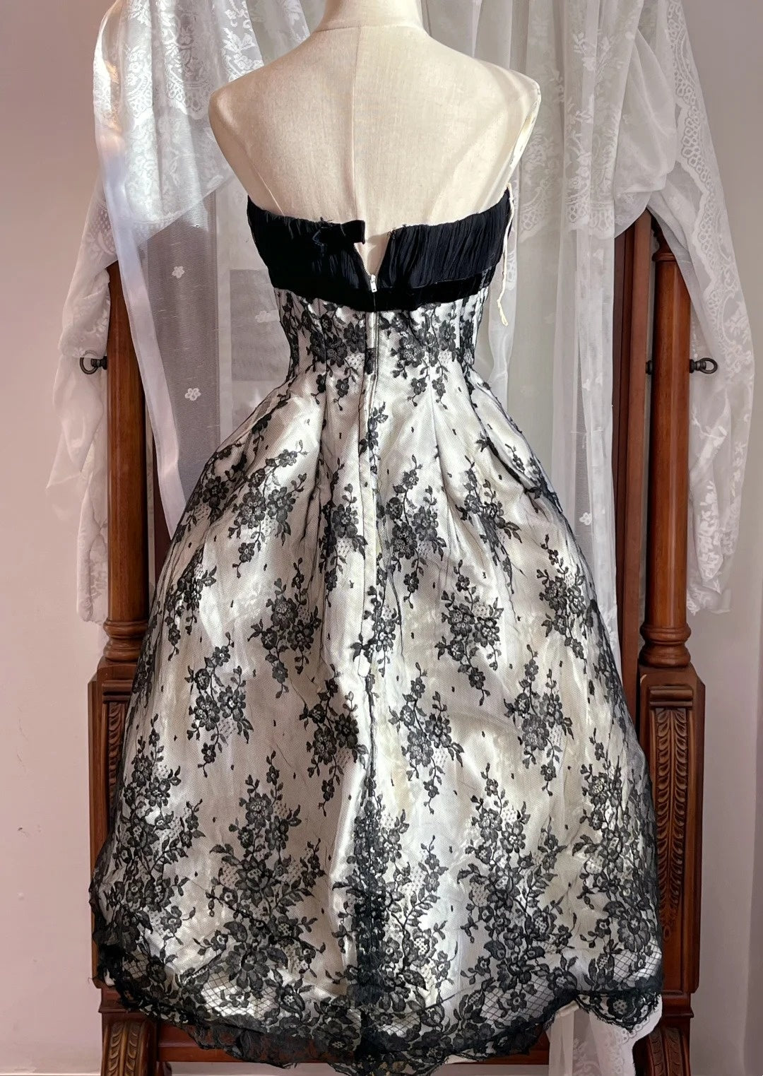 New Arrival Prom Dress Strapless Pleated Lace Evening Dress Birthday Party Dress HZ0319