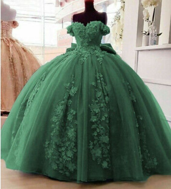 Blue gorgeous exquisite floral applique strapless long prom dress evening gown quinceanera dress sweet 16 years old dress gh930