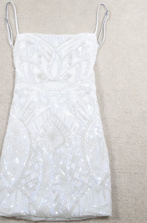 Sexy Sheath Spaghetti Straps Sequin Royal Blue Short Formal Homecoming Dress Middle School Short 16th Birthday Outfits Graduation Dress Cocktail Dresses DH2226