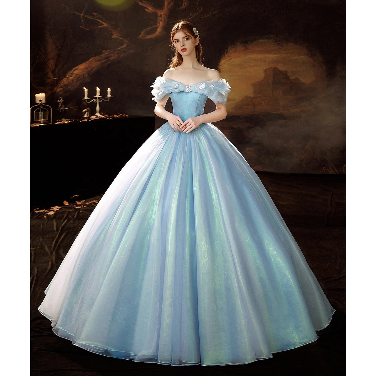 Princess Shakespeare Gothic Rococo Vintage Inspired Princess Dress Party Costume Masquerade Prom Dress Women's Costume Vintage Cosplay Party Masquerade Wedding Party
