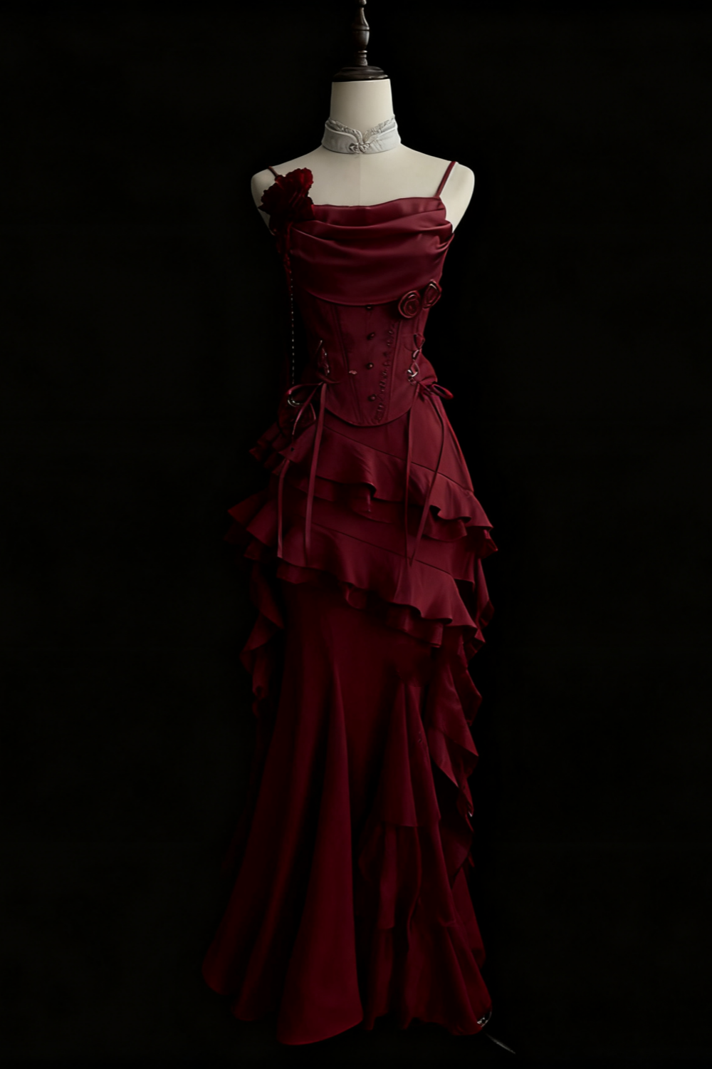 Retro Elegant Long Prom Dress with Jacket Classy Evening Outfit