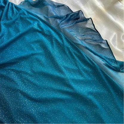 Gorgeous Shiny Beaded Sweetheart Halter-neck Long Sheath Prom Dress Party Dress Evening Dress HZ1024