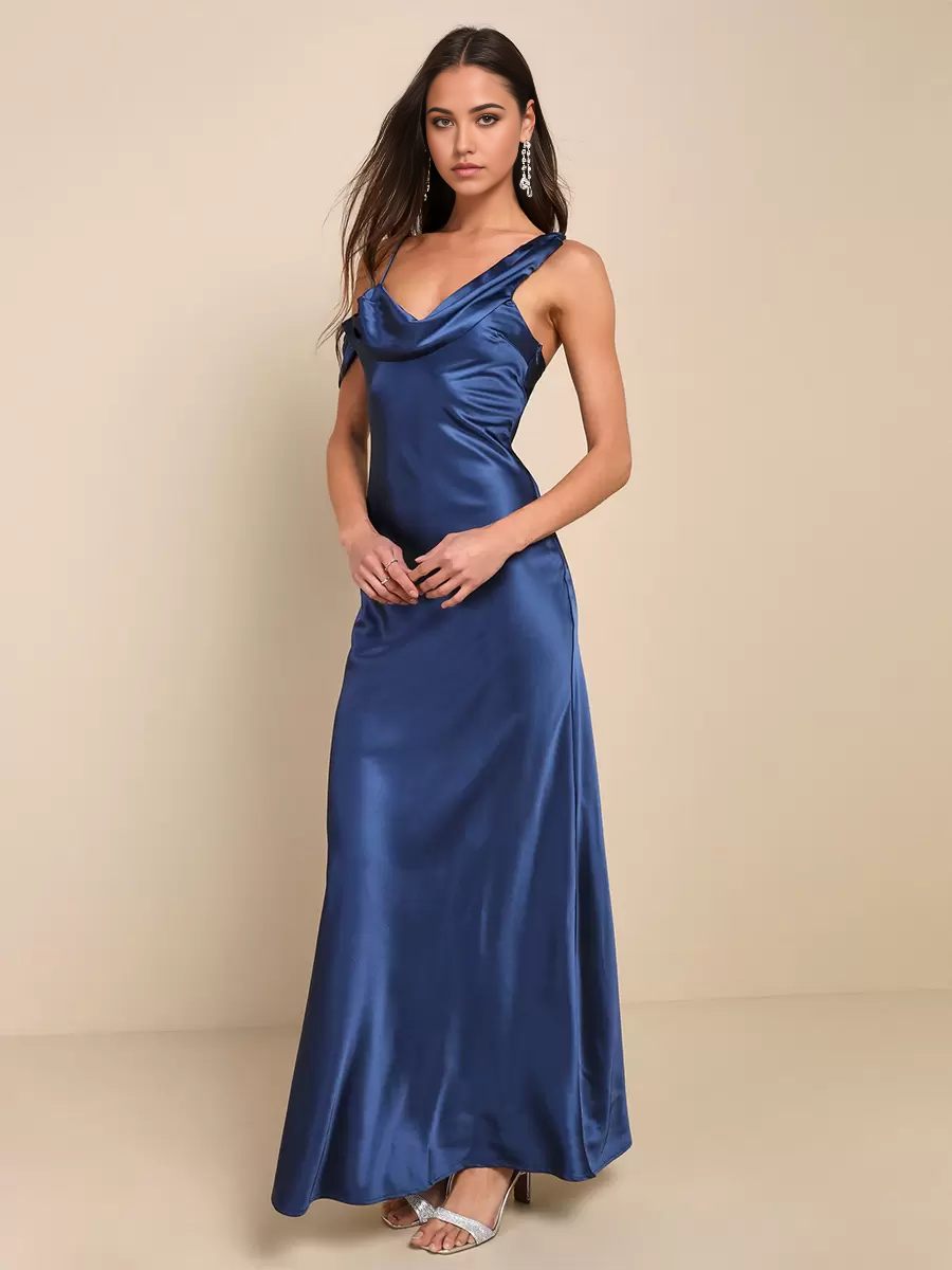 Mermaid Open Back Asymmetrical Wedding formal dresses evening gown Party Dresses Bridesmaid Dress