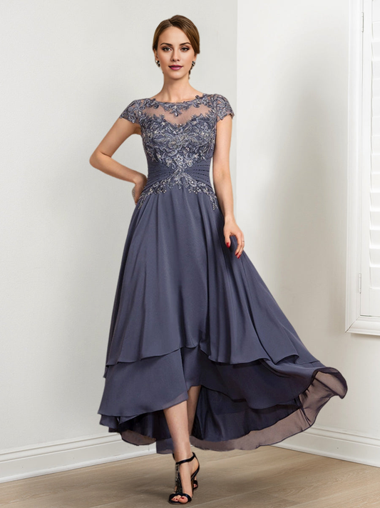A-Line/Princess Mother Of The Bride Dresses With Applique