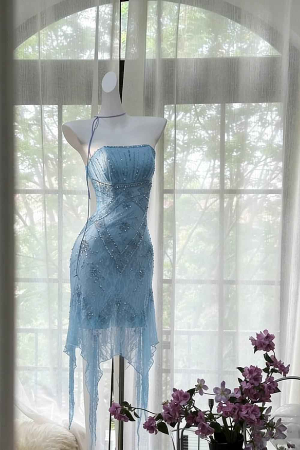 Gorgeous Exquisite Beaded Lace Long Chiffon Homecoming Dress Prom Dress Evening Dress Wedding Party Dress Prom Dress Graduation Date Dress gh3988
