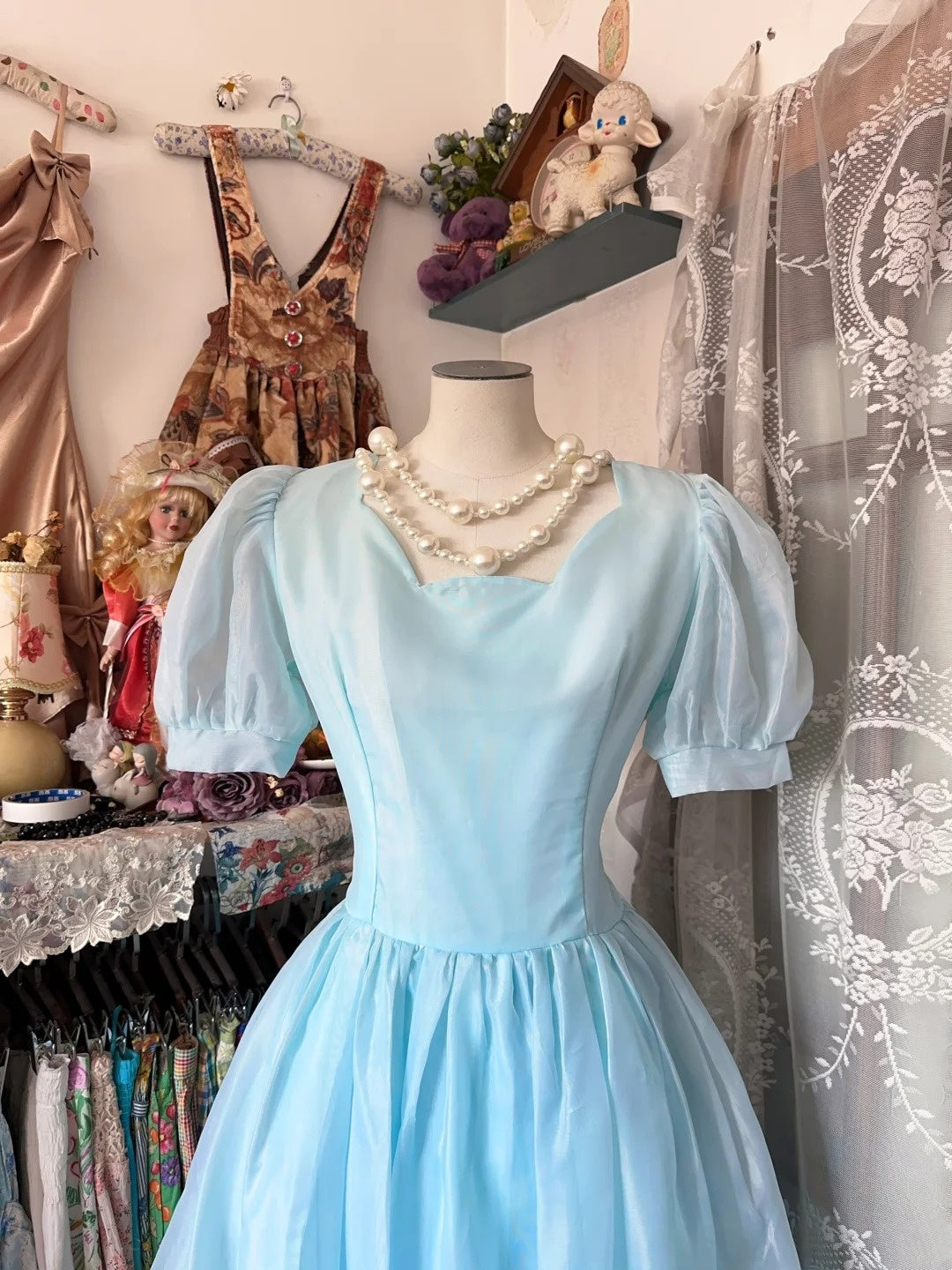 Pink Short Retro Dress Birthday Dress gh6690