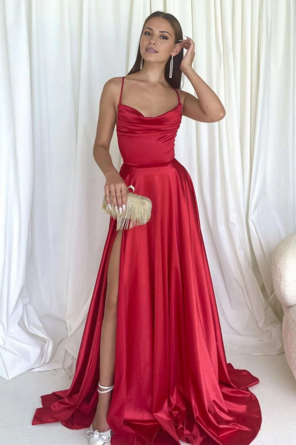 Jimiss Fashion Mermaid Sweetheart Purple Red Long Prom Dress