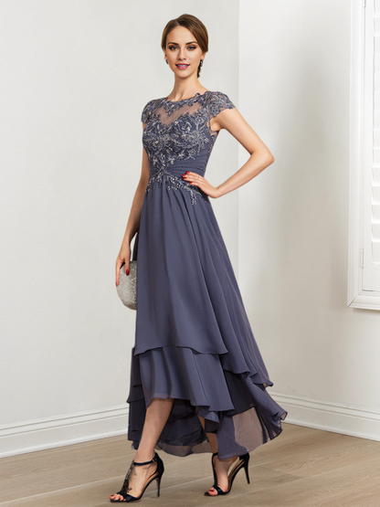 A-Line/Princess Mother Of The Bride Dresses With Applique