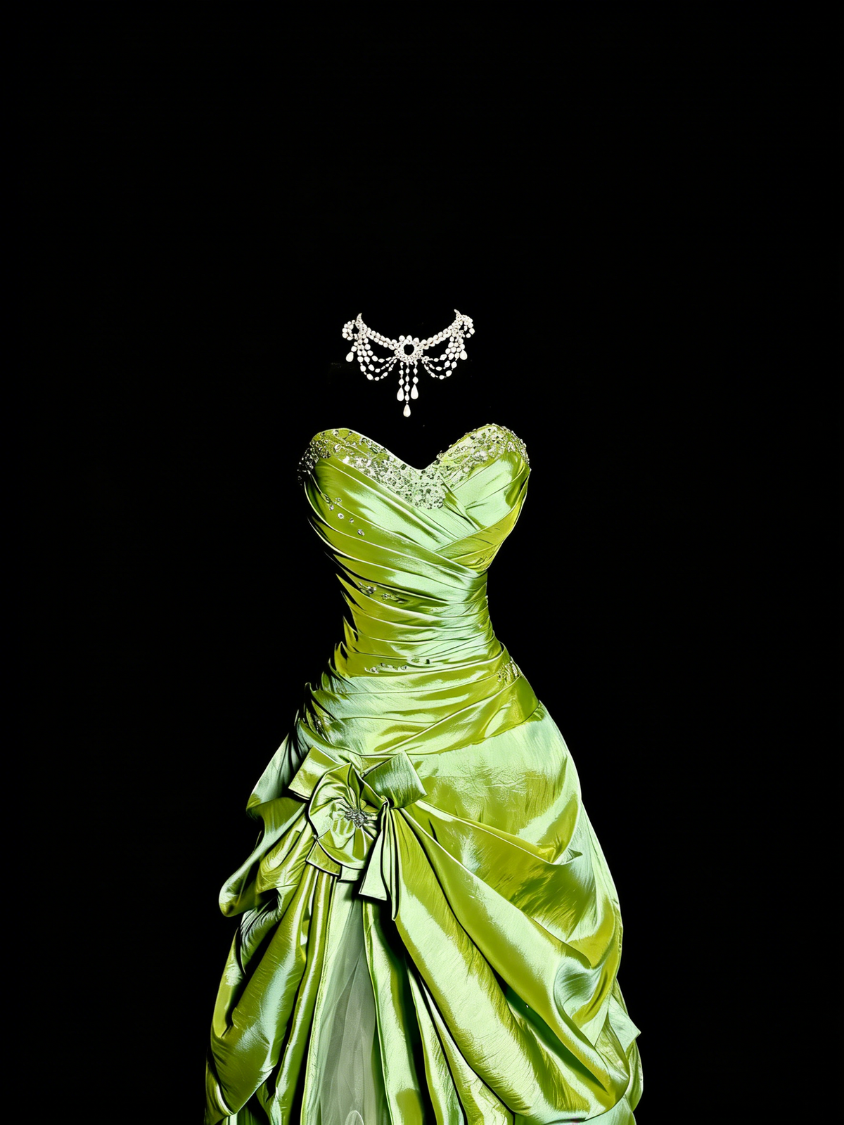Elegant Prom Dress Green Sweetheart Pleated Tulle Formal Dress Evening Dresses Birthday Party Dress HZ0319