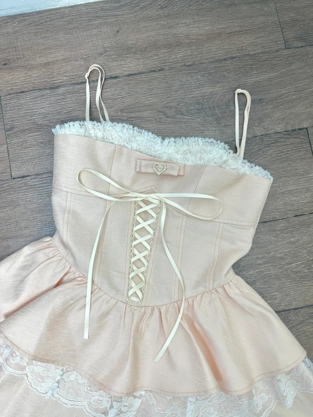 Beauty Homecoming Dress Spaghetti Straps Lace Short Prom Dress Back to School Outfits Birthday Party Dress HZ0319