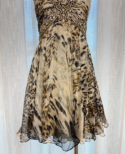Stunning Prom Dress Sweetheart Print Cocktail Outfits Evening Dress Gala Gown HZ0319