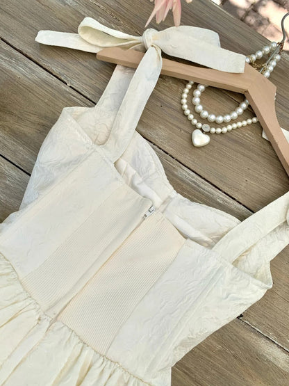 Girlhomeshops-White Sweet Short Chiffon Homecoming Dress Birthday Party Dress gh5047