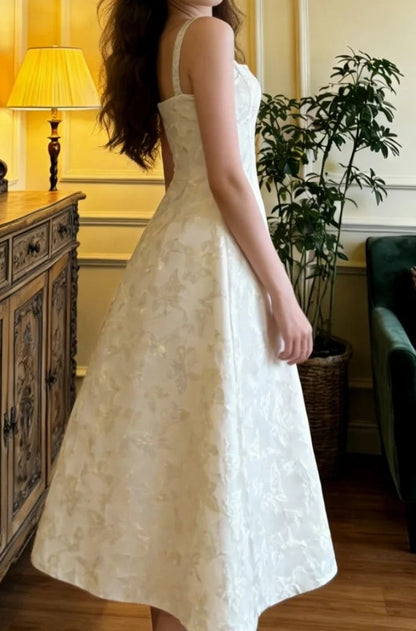 Charming Prom Dress A Line Square Neck Gala Gown Formal Evening Dress Graduation Outfits HZ0319
