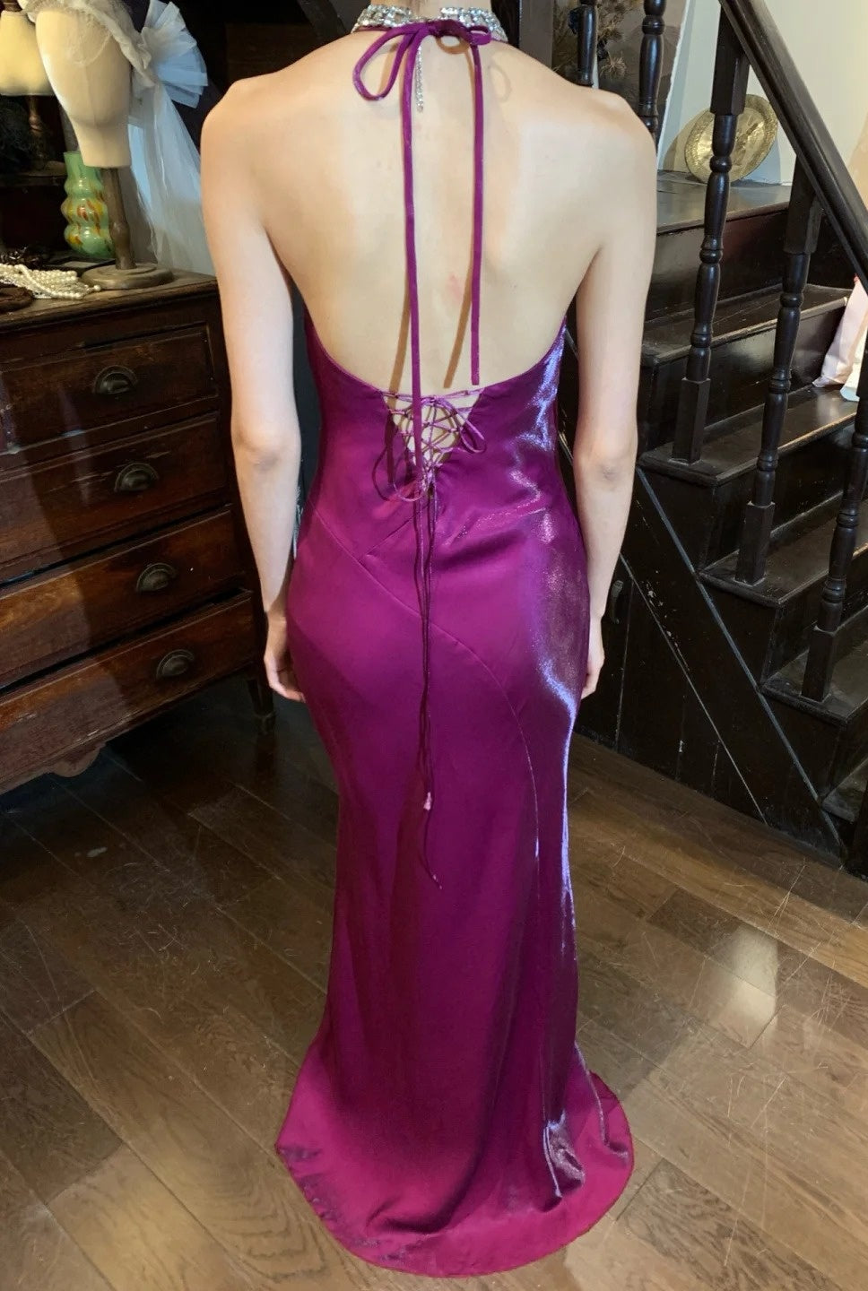Gorgeous Prom Dress Halter Gala Gown Fomal Evening Dress Graduation Dress HZ0319