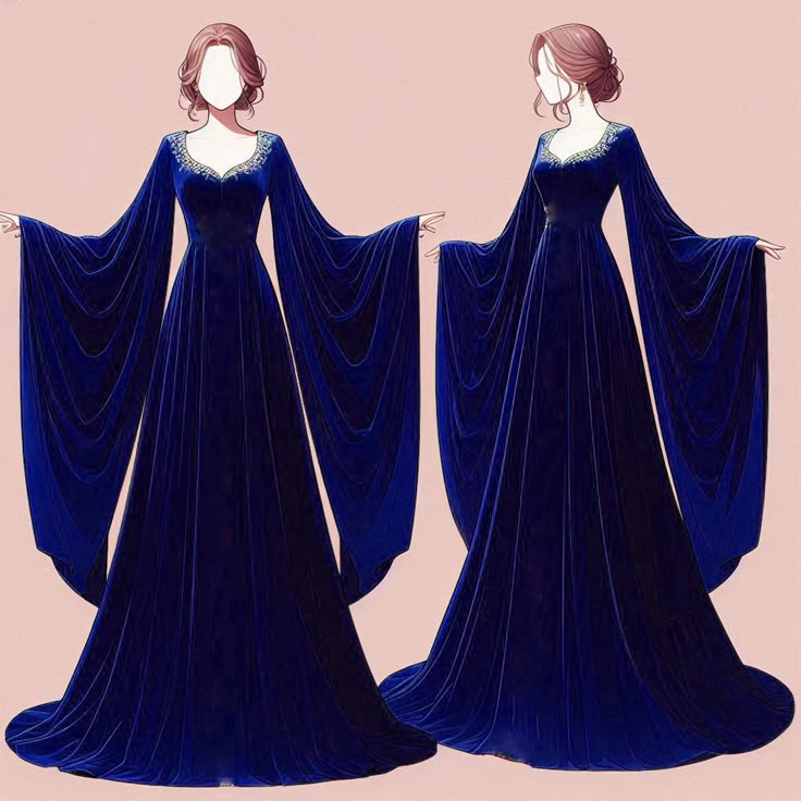 Elegant Burgundy Long Sleeves A-Line Velvet Long Formal Evening Dress, HZ0319