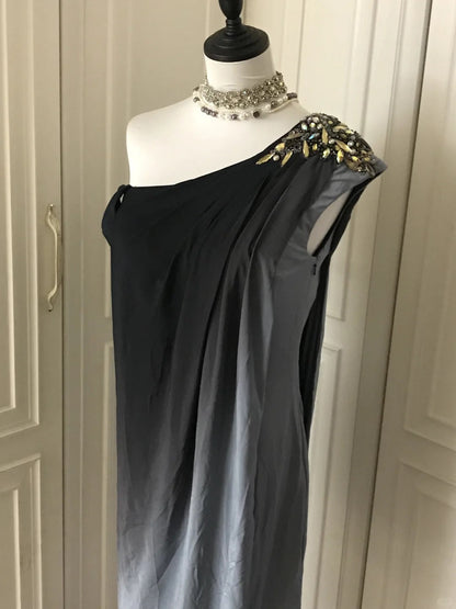 ✨Beautiful dreamy gradient retro small dress short homecoming dress dress skirt prom dress evening dress prom dress gh4334