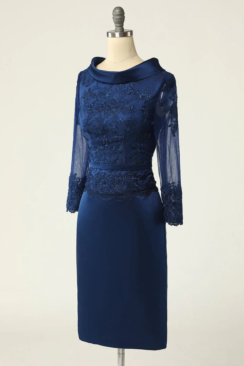 Bodycon Long Sleeves Mother of the Bride Dresses