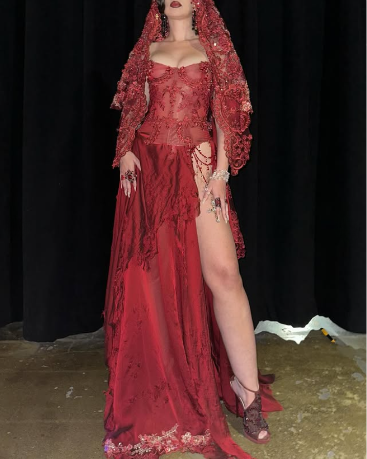 Sexy Burgundy Off Shoulder Sheath Split Long Party Dress Birthday Outfits, HZ0319