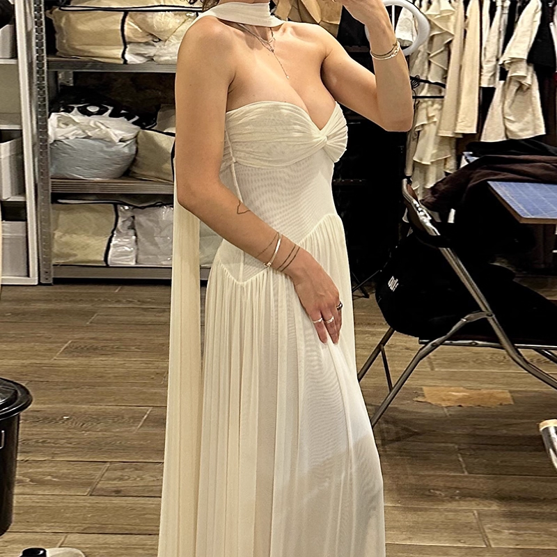 Enchanting Ivory Sweetheart Strapless A-Line Long Prom Dress Evening Dress HZ1024