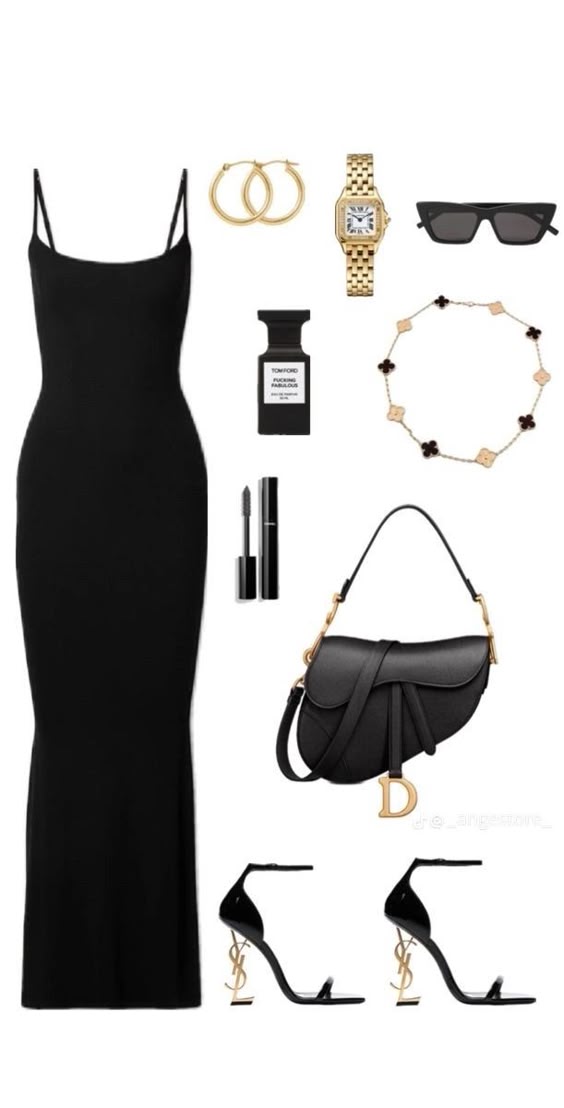 Elegant Sheath Spaghetti Straps Black Long Prom Dresses Evening Dress HZ1024