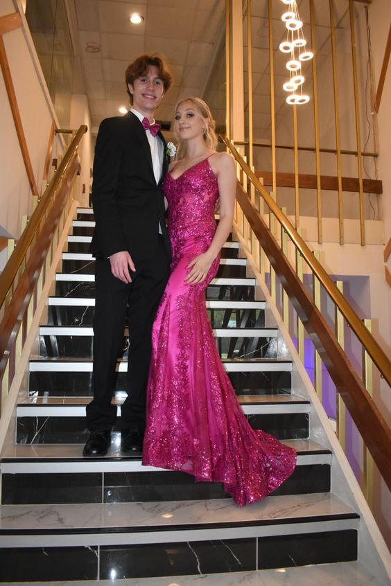 Beautiful Lace Mermaid Prom Dress Formal Party Dress Prom Dress  cc949