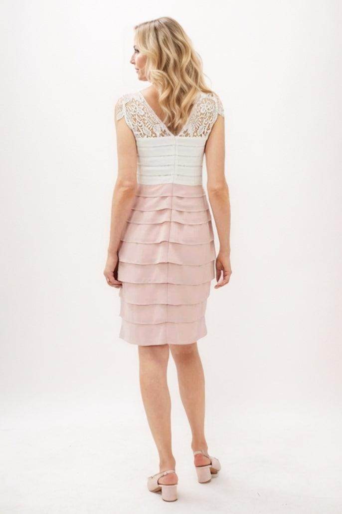 Sheath-Column Mini Chiffon Mother Of The Bride Dress CM0281