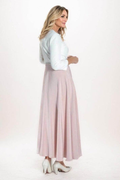 A-Line Maxi Chiffon Mother Of The Bride Dress CM0282