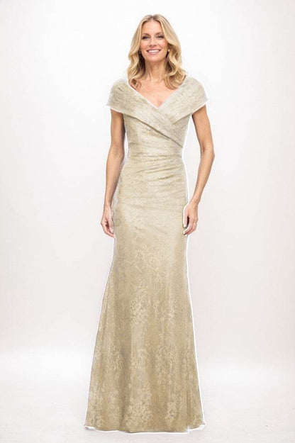 Sheath Maxi Elastic Satin Mother Of The Bride Dress CM0325