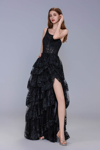Ball Gown Maxi Tulle Prom Dress CS1049