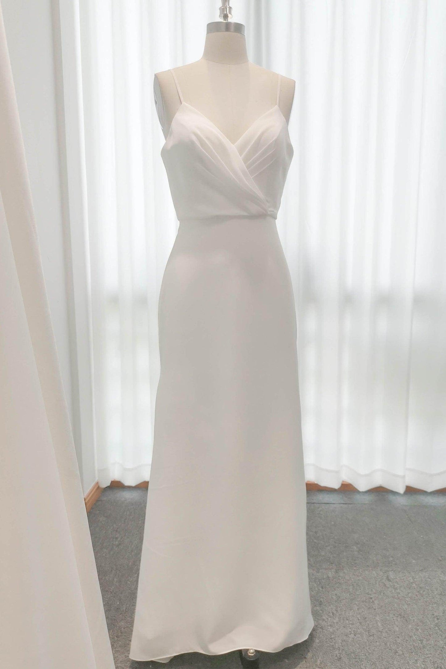 Mermaid Sweep-Brush Train Lace Tulle Wedding Dress CW3116