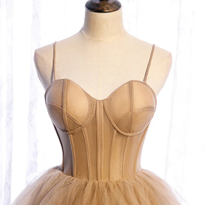 Aimishang Tulle Sweetheart Straps Long Ball Gown Prom Dress Party Dress A Line Floor Length Wholesale