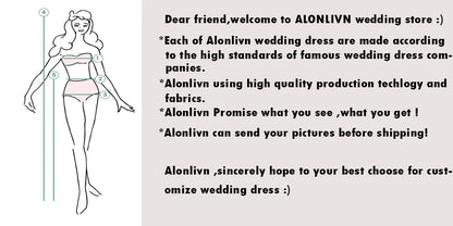 Alonlivn Custom Made Luxury Appliques Lace Ball Gown Wedding Dresses Chapel Train V-Neck Bridal Gowns