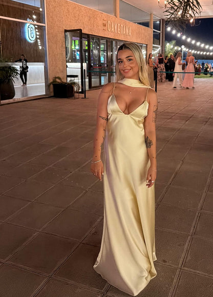 Sexy Long Prom Dress Open Back Night Dresses Party