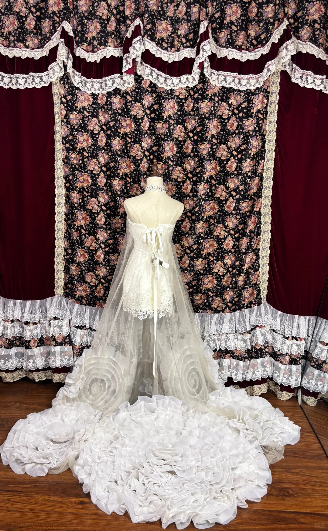 Popular Sleeveless Flower Hem Sheer Tulle Prom Dress Birthday Party Dress Evening Dress HZ0319