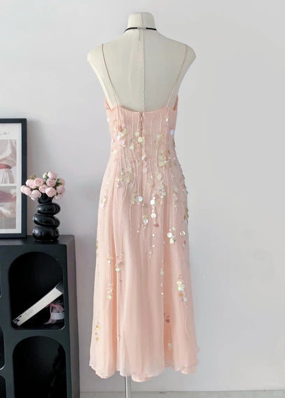 Sweet Prom Dress Spaghetti Straps Beading Sequins Prom Gown Party Dresses Dancing Dress HZ0319