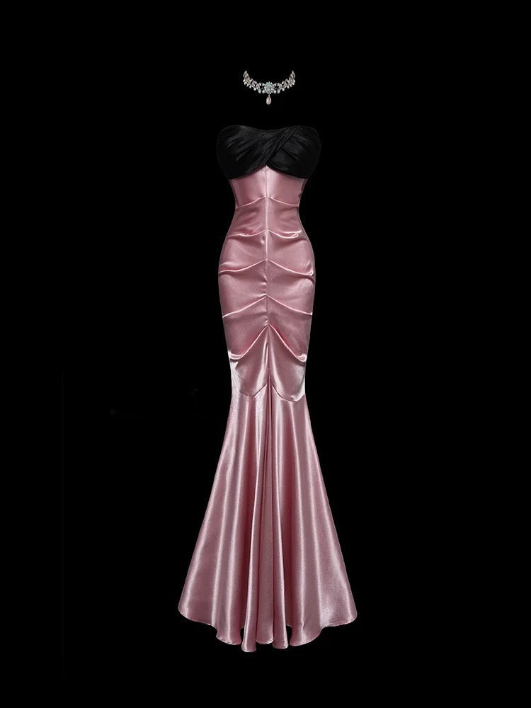 Stunning Prom Dress Sweetheart Pleated Mermaid Gala Dress Evening Dress Birthday Party Dress HZ0319