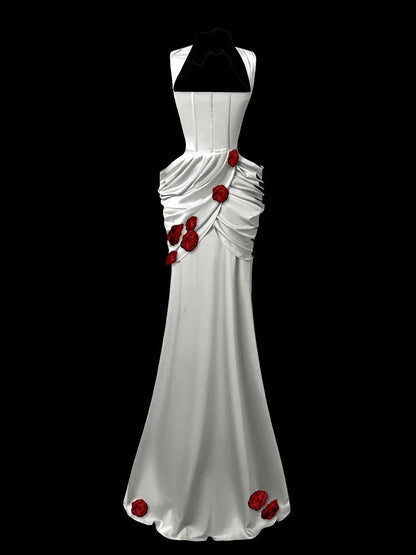 Elegant Prom Dress Pleated Evening Dress Gala Dress Party Dress HZ0319