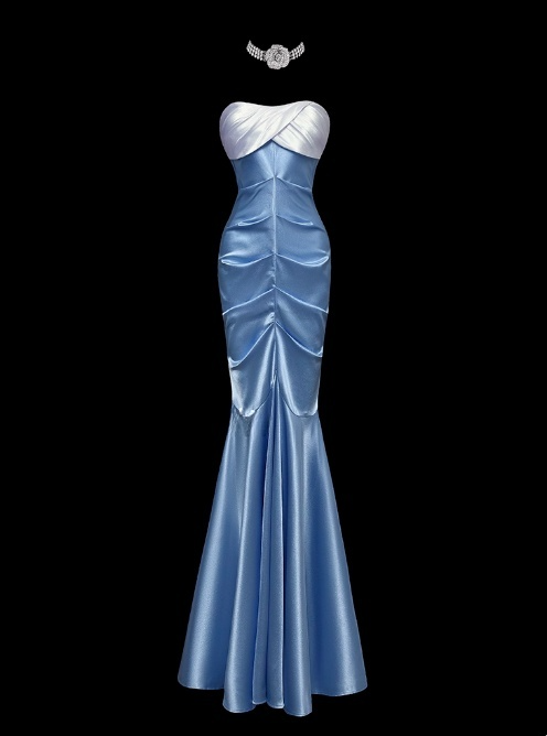 Sweet Prom Dress Sweetheart Pleated Mermaid Prom Dress Evening Dress Party Dress HZ0319