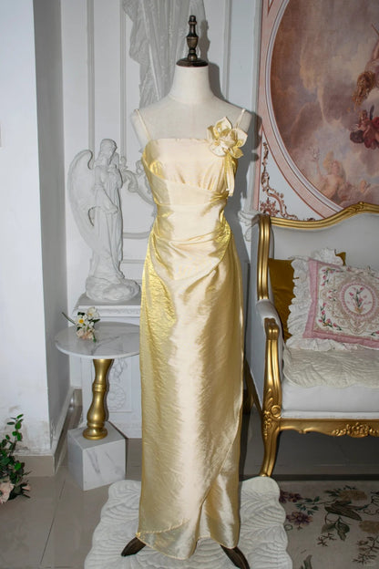 Sweet Prom Dress A Line Spaghetti Straps Birthday Party Dress Evening Dress Gala Dress HZ0319
