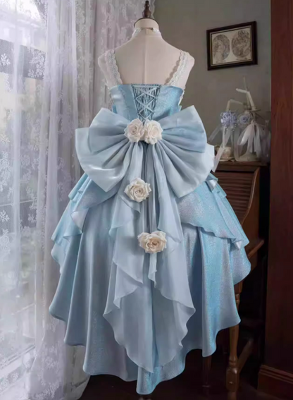 Sweet Short Prom Dress Spaghetti Straps Pleated Homecoming Dress Princess Dress Birthday Party Dress HZ0319