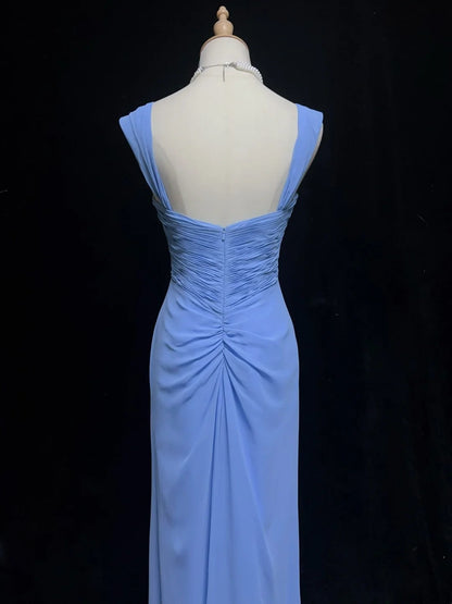 Charming Prom Dress Sweetheart Pleated Long Evening Dresses Gala Dress Party Dress HZ0319