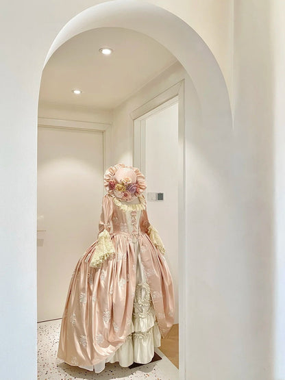 Sweet Prom Dress Square Neck Pleated Ball Gown Evening Dress Birthday Party Dress Quinceanera Dress HZ0319