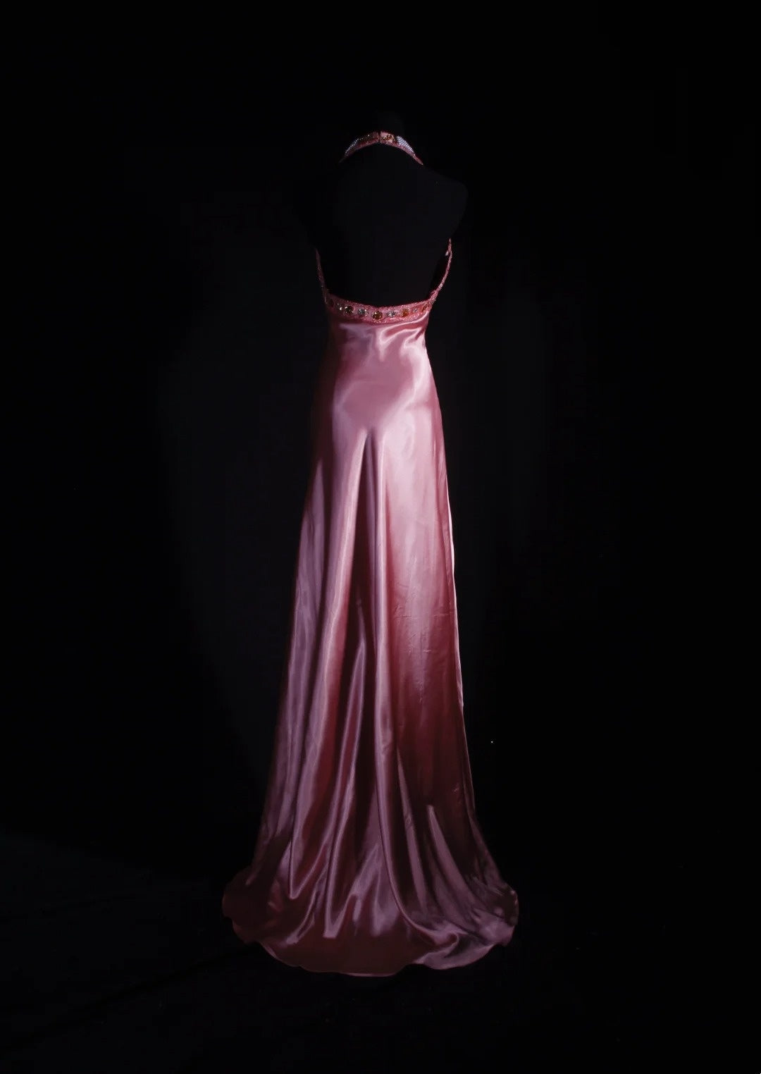 Charming Prom Dress A Line Halter Crystal Evening Dresses Birthday Party Dress Gala Dress HZ0319